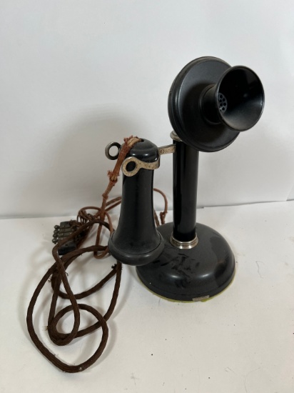 KELLOG SWITCHBOARD AND SUPPLY CO CANDLE STICK ANTIQUE PHONE