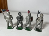 HAND PAINTED LEAD SOLDIERS (KNIGHTS IN ARMOR)