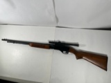 REMINGTON FIELDMASTER MODEL 572 RIFLE - WITH WEAVER SCOPE