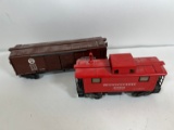 LIONEL ANTIQUE TOY TRAINS - PENNSYLVANIA -RED, BROWN