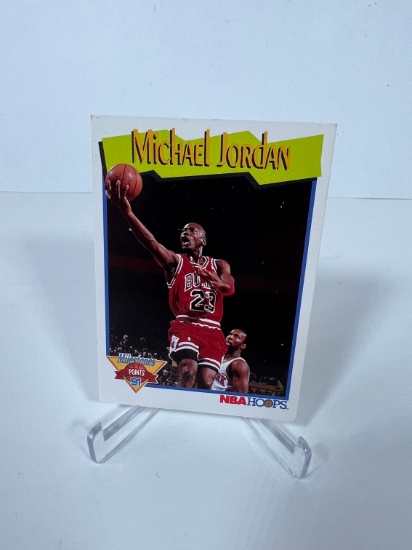 MICHAEL JORDAN - 91' MILESTONE POINTS NBA HOOPS #317