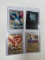 POKEMON CARDS - METAL - MOLTRES, MEW, BLATOISE, CHARIZARD