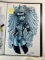 SIGNED RANIZ ART PRINT - (GREY ANGELGIRL) - (11x17)