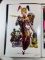 SIGNED JAIME TYNDALL HARLEY WITH LIL JOKER/BATMAN ART PRINT (11x17)