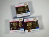 HALLMARK FUNKO POP ORNAMENTS - STARLORD/GROOT - HARRY POTTER HEDWIG, OWEN &