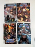 (1) INJUSTICE VS MOTU #1 - (3) HEMAN AND MOTU #2-4