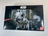 STAR WARS AT-ST - BANDIA 1/48 SCALE PLASTIC MODEL KIT