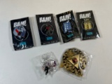 COLLECTIBLES ASSORTED - BAM! PINS, SPIDER-GWEN, ETC