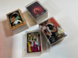 SETS - ASSORTED VINTAGE CARD SETS - HOOK, BEAUTY AND THE BEAST, BATMAN RETU