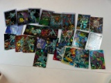 HOLO MARVEL CARDS ASSORTED - SILVER SURFER, ETC