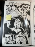 SIGNED ORIGINAL MARVEL COMIC ARTWORK - QUICKSILVER #17 - ALEXANDER MORRESSE