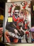 SIGNED GREG HORN JOKER & HARLEY QUINN ART PRINT (11x17)