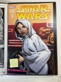 SIGNED MICHAEL GOLDEN PRINCESS LEAH #1 VARIANT ART PRINT - (11x17)