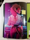 SIGNED ASHLEY SITTER SCARLET WITCH ART PRINT (11x17)