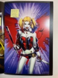 SIGNED ERIC BASALDUA HARLEY QUINN ART PRINT (11x17)