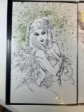ERIC BASALDUA ART PRINT -POISON IVY (11x17)