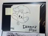 DERRICK FISH ORIGINAL ARTWORK