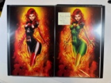 SIGNED JAMIE TYNDALL PHOENIX & DARK PHOENIX ART PRINTS (11x17)