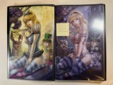 SIGNED RYAN KINCAID ALICE IN WONDERLAND (INCLUDING NUDE) - ART PRINTS (11x1