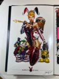 SIGNED JAIME TYNDALL HARLEY WITH LIL JOKER/BATMAN ART PRINT (11x17)