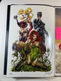SIGNED JAIME TYNDALL CAT, POISON, HARLEY ART PRINT (11x17)