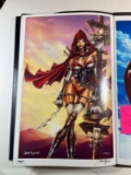 SIGNED JAIME TYNDALL RED RIDING HOOD ART PRINT (11x17)