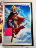 SIGNED JAIME TYNDALL SUPERGIRL ART PRINT (11x17)