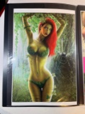 SIGNED NATHAN SZERDY PRINT - POISON IVY ART PRINT (13x19)