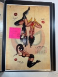 SIGNED NATHAN SZERDY ART PRINT - BLACK CAT, SPIDERWOMAN, SPIDERGIRL(13x19)