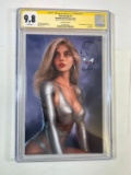 SACRED SIX #1 - CGC SIGNATURE 9.8 WILL JACK SIGNED & SKETCHED - THE COMIC M