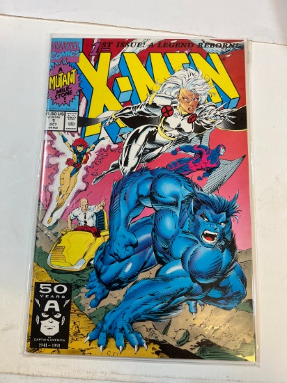 X-MEN #1 (1ST APP OF XMEN GOLD, BLUE AND ACODYTES) STORM, BEAST, ANGEL, PRO