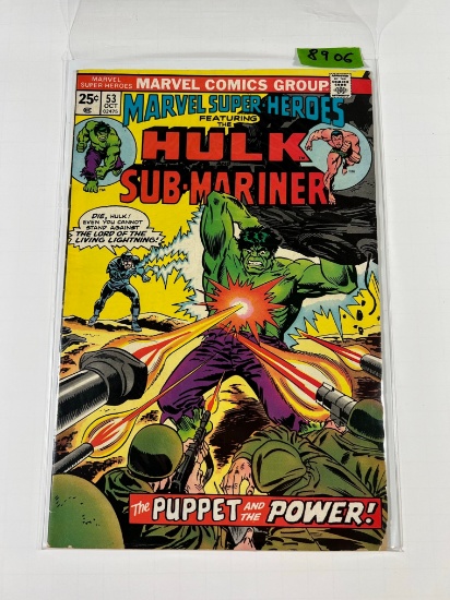 MARVEL SUPER HEROES #53 - THE HULK/SUBMARINER