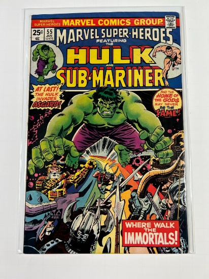 MARVEL SUPER HEROES #55 - THE HULK/SUBMARINER