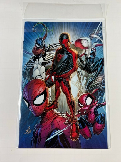 ULTIMATE FALLOUT - SPIDERMAN NO MORE #4 VARIANT VIRGIN COVER - FRANKIE'S CO