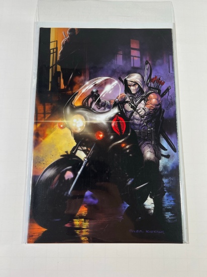 GI JOE SNAKE EYES "DEADGAME" #2 - TYLER KIRKHAM EXCLUSIVE VIRGIN COVER