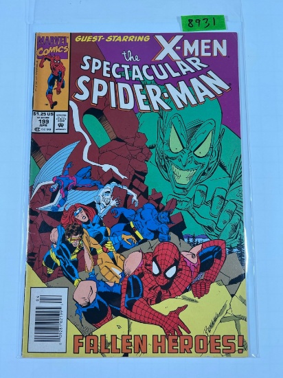 THE SPECTACULAR SPIDERMAN #199 - NEWSTAND