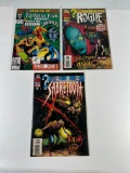 WHAT IF?? ASSORTED - (#35, 97, 98) - FAN 4, SABRETOOTH, ROGUE