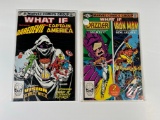 WHAT IF?? ASSORTED - #33 BRITISH PRICE #38 (DAREDEVIL, CAPT - DAZZLER, IRON