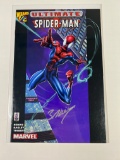 (SIGNED) ULTIMATE SPIDERMAN 1/2 - SIGNED BY BAGLEY
