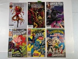 ASSORTED - SPIDERMAN NIOR, SPECTACULAR 167, AMAZING #351, SCREAM 1 &3, ETC