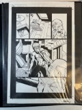 COMIC ART BOARD - SPYBOY: FINAL EXAM ISSUE #3 PAGE 12 (SIGNED POP MHAN) - (