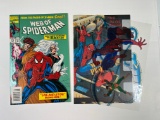 WEB OF SPIDERMAN #113 FOIL NEWSTAND - INCLUDING MARVEL AGE 137 POSTER AND I