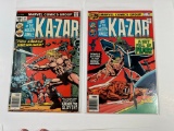 KA-ZAR #17, #19 - NEWSTAND