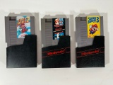 NINTENDO - NES MARIO GAMES - MARIO/DUCK HUNT, SUPER MARIO 2, SUPER MARIO 3