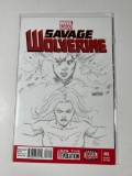 SAVAGE WOLVERINE #6 VARIANT (WITH ORIGINAL ART FROM JORDAN GUNDERSON + ANTH