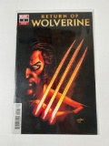 RETURN OF WOLVERINE #2 - VARIANT