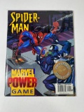 SPIDERMAN - MARVEL POWER GAME (COMPLETE GAME BOARD INTERACTIVE COMIC)