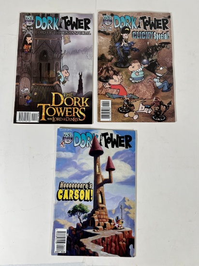 DORK TOWER ASSORTED COMICS - INCLUDING LORD OF RINGS SPECIAL, CLICKY SPECIA
