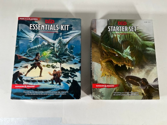 DUNGEONS & DRAGONS (1) ESSENTIALS KIT (1) STARTER SET