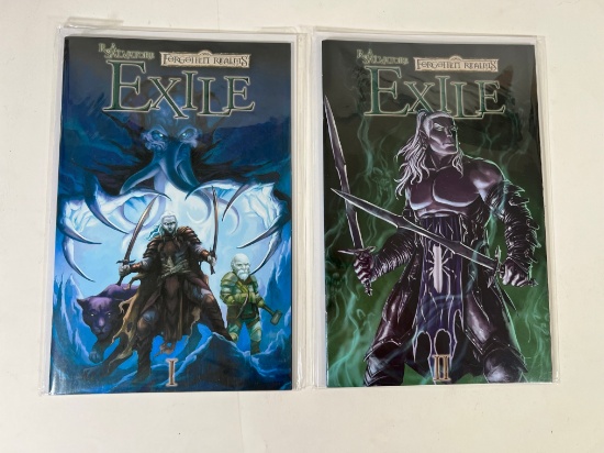 EXILE "FORGOTTEN REALMS" I, II - R.A. SALVATORE